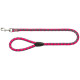 Trixie Lesă Cavo Coardă pentru Câini, S-M: 1 m / 12 mm, Fucsia/Grafit